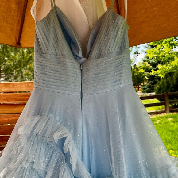 Get ready for Prom.                             Sherri Hill Ruffle Tulle  #55461 - Picture 5 of 10